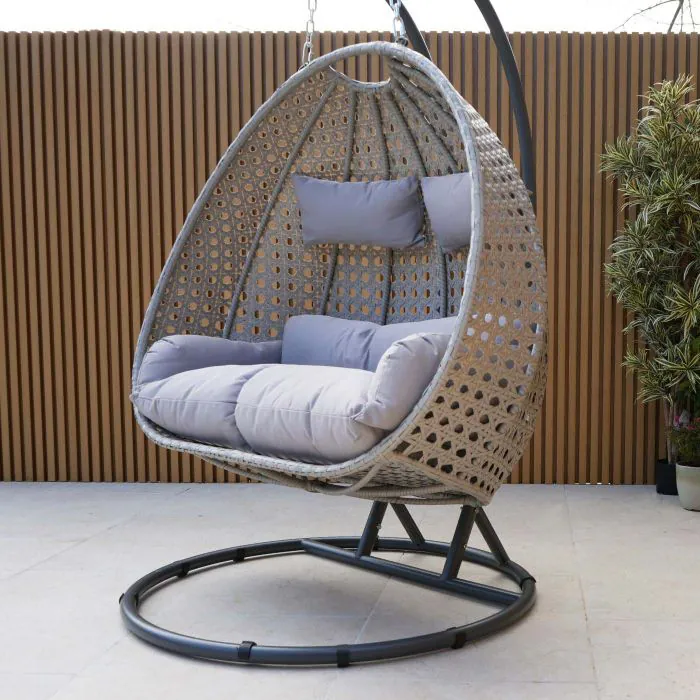 Hamilton Rattan Double Hanging Chair