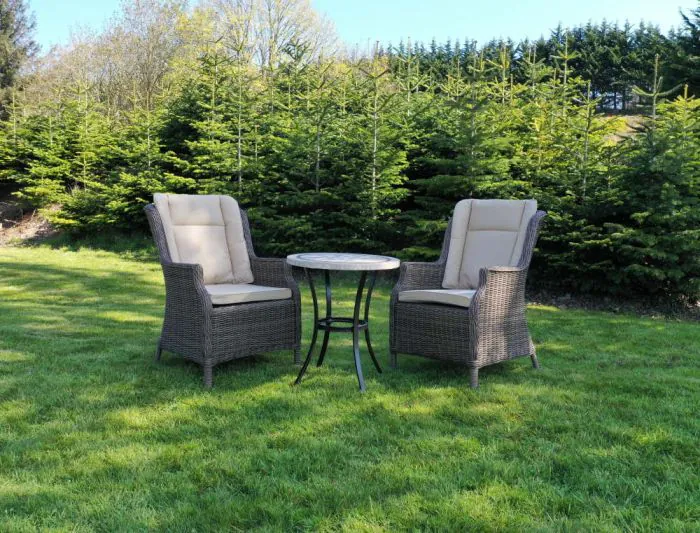 2 Boston Chairs with Dalkey Bistro Table
