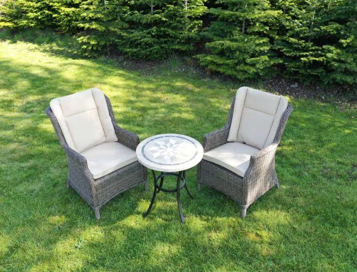 2 Boston Chairs with Dalkey Bistro Table