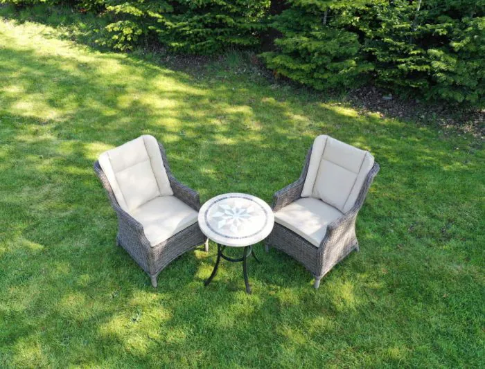 2 Boston Chairs with Dalkey Bistro Table