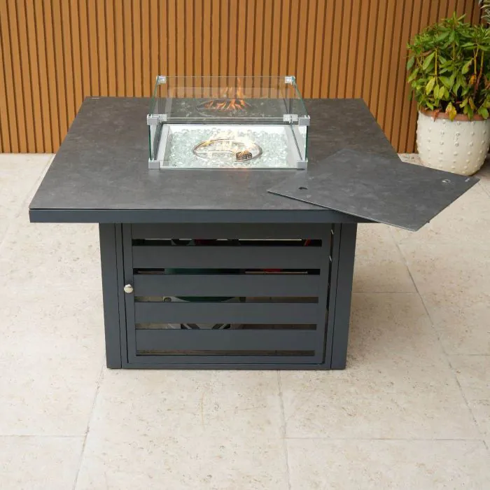 Claddagh Square Fire Pit Table Claddagh Square Fire Pit Table