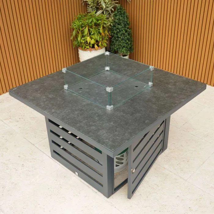 Claddagh Square Fire Pit Table Claddagh Square Fire Pit Table
