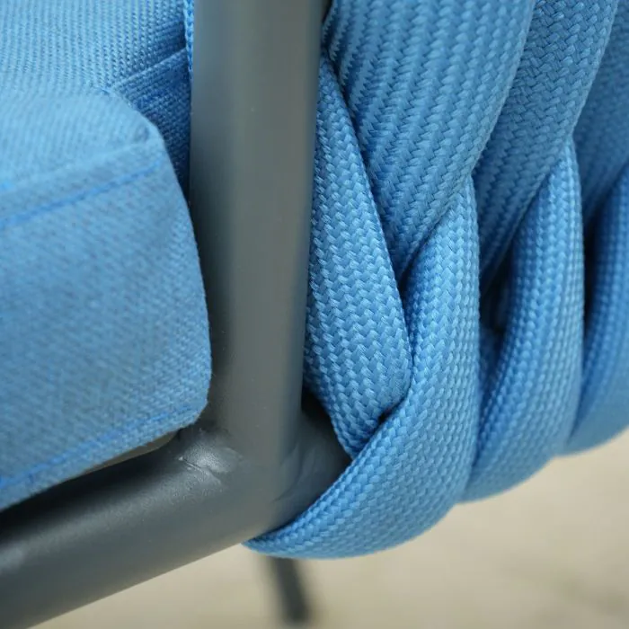 Aranweave Rope Chair in Blue