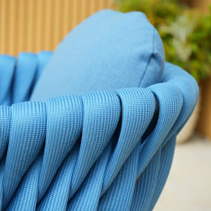 Aranweave Rope Chair in Blue