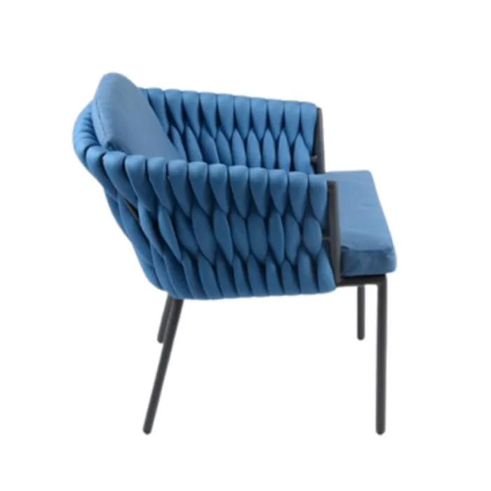 Aranweave Rope Chair in Blue