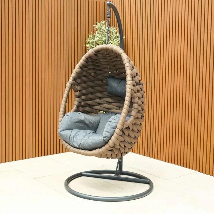 Aranweave Single Hanging Chair in Brown Aranweave Single Hanging Chair in Brown