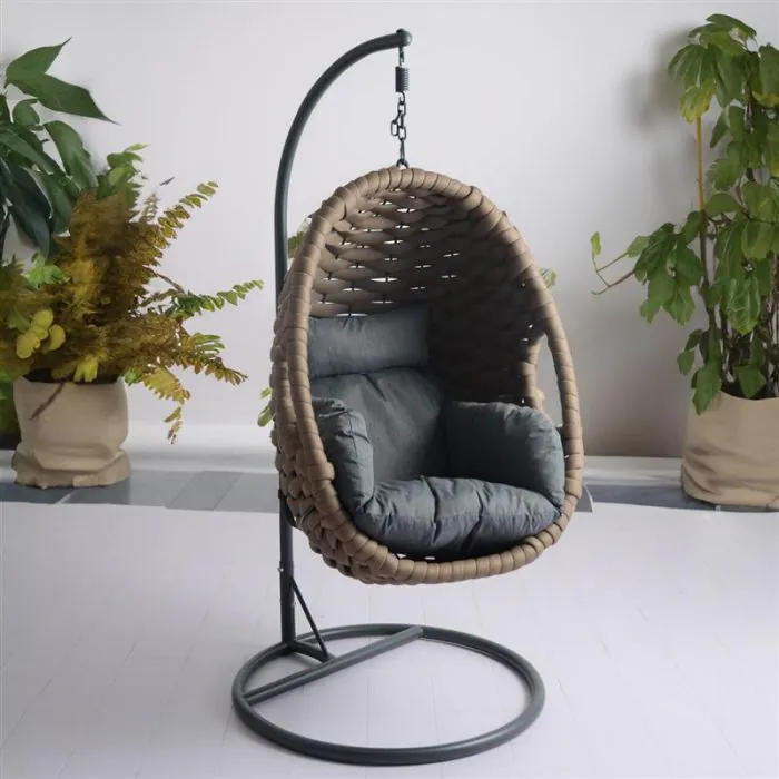Aranweave Single Hanging Chair in Brown Aranweave Single Hanging Chair in Brown