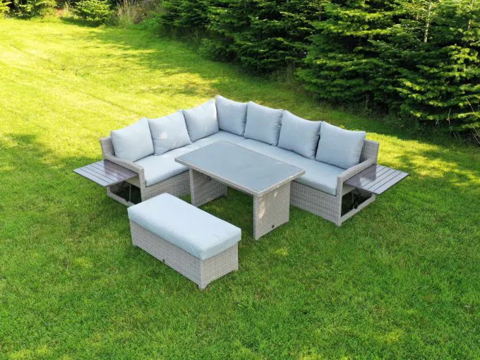 Sandringham Corner Sofa Bench Set