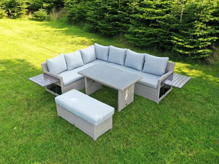Sandringham Corner Sofa Bench Set