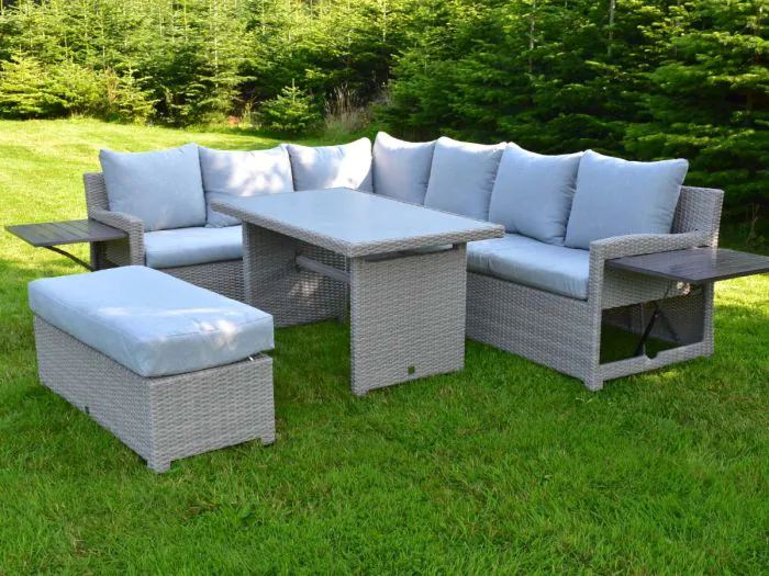 Sandringham Corner Sofa Bench Set