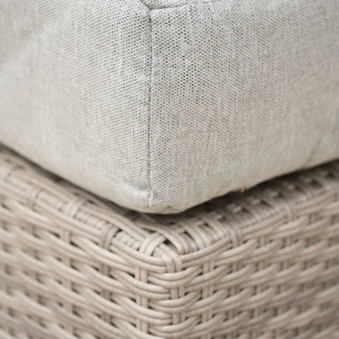 Sandringham Rattan L-Shaped Corner Sofa Bench Set