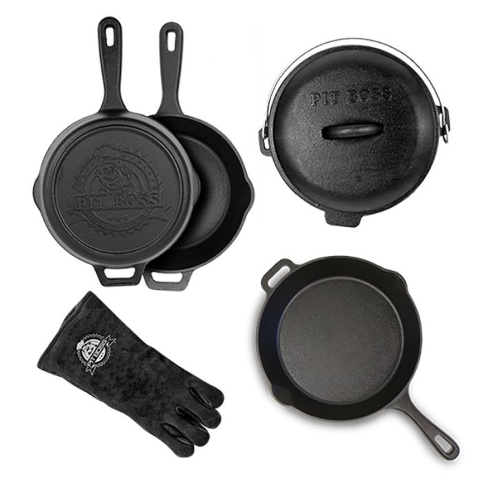 Pit Boss 6 Piece Cast Iron Starter Kit main product photo