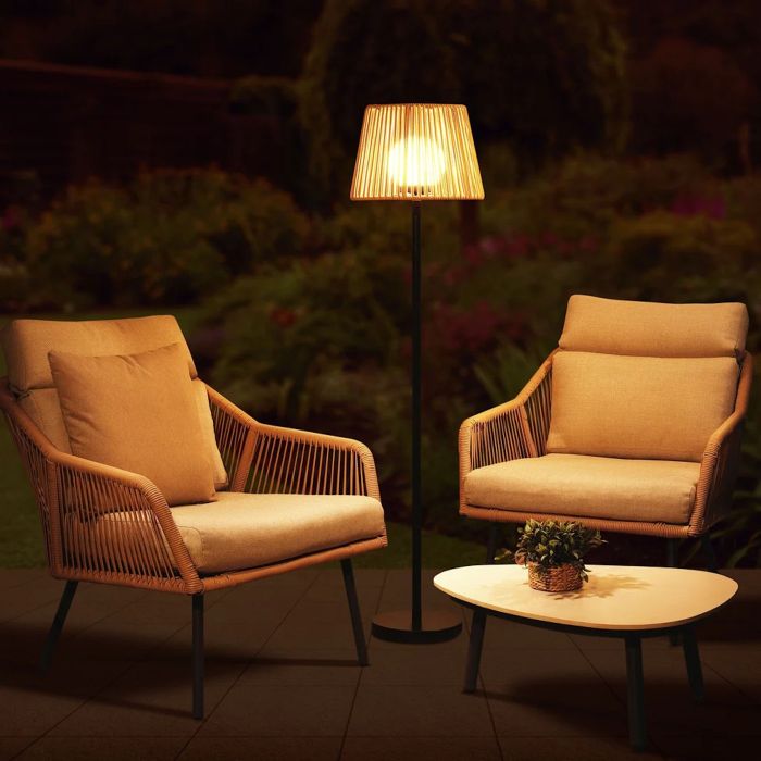 1.4m Garda Latte Floor Lamp main product photo