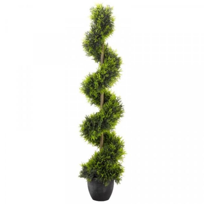 120cm - Cypress Topiary Twirl (UV Protected) main product photo