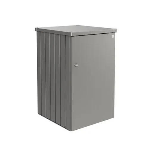 Alex Dustbin Wheelie Bin Enclosure - Metallic Quartz Grey