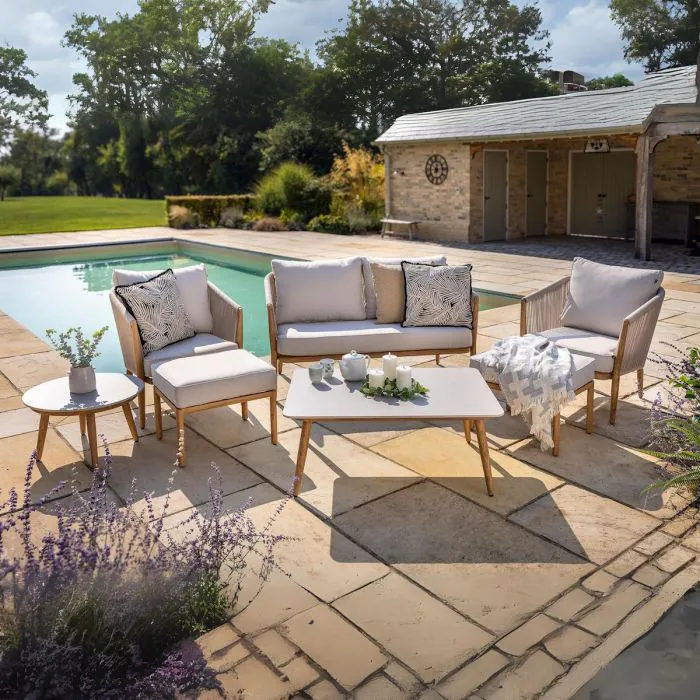 Portico 2 Seat Garden Lounge Set