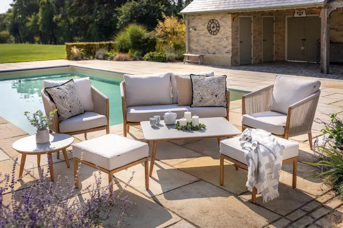 Portico 2 Seat Garden Lounge Set