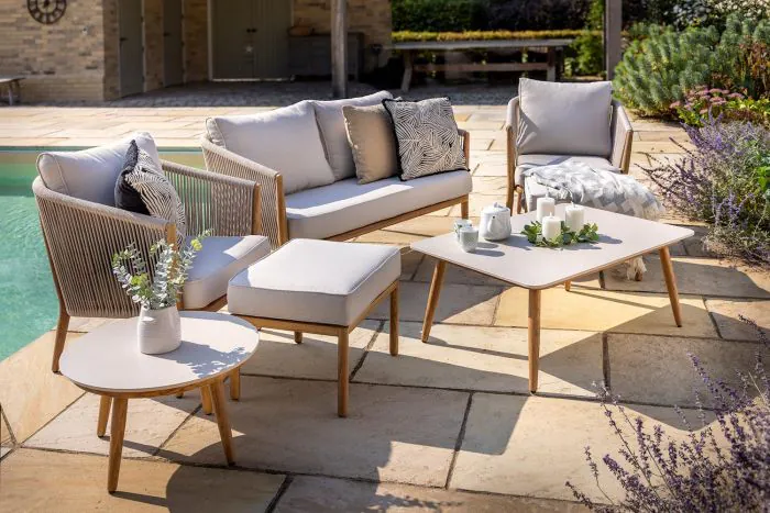 Portico 2 Seat Garden Lounge Set