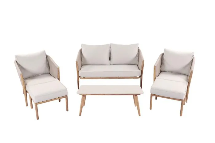 Portico 2 Seat Garden Lounge Set