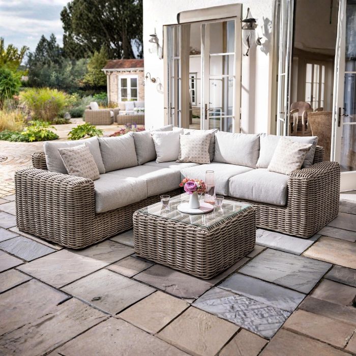 Hartman Siesta Square Rattan Corner Sofa Set main product photo