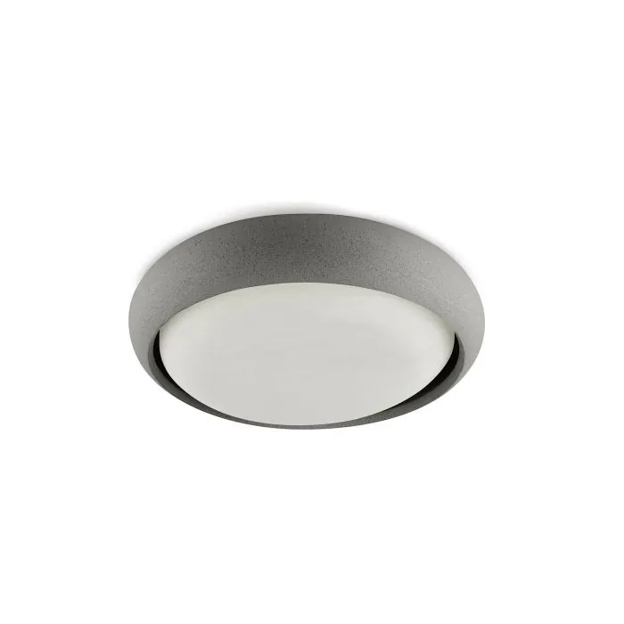Anga LED Dark Grey Ceiling Lamp - 24W