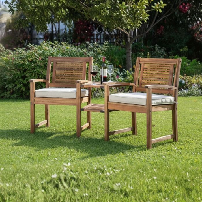 Alexander Rose Lakeside Acacia Wooden Companion Set main product photo