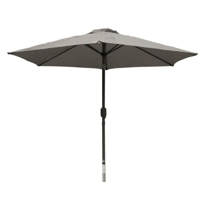 Horizon 3m Crank and Tilt Parasol - Grey Horizon 3m Crank and Tilt Parasol - Grey