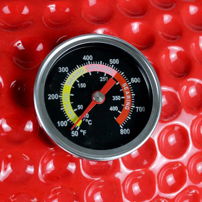Kamado Ceramic 21" BBQ - Red