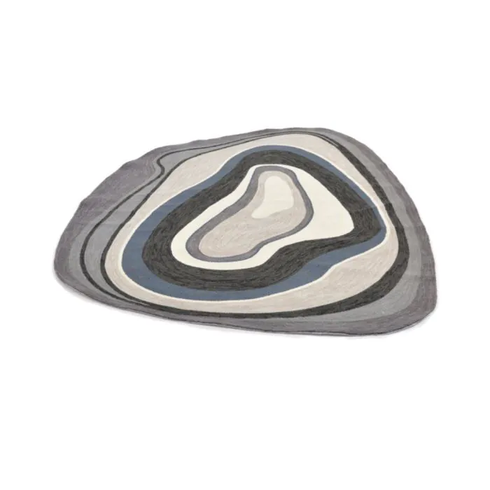 Outdoor Habitat Aura Grey Carpet (140cm x 200cm)