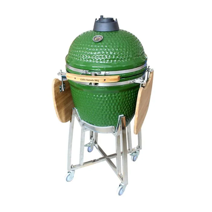 Kamado Ceramic BBQ 18" in Green