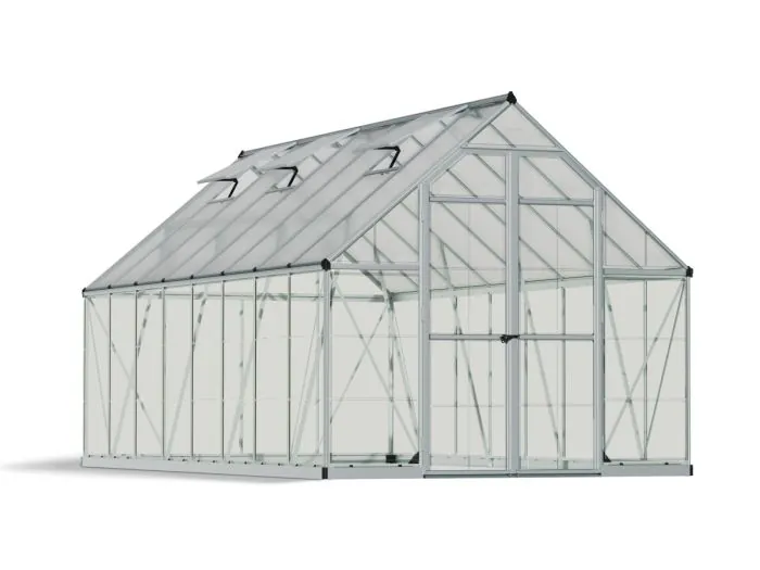 Balance Greenhouse 8' 16' - Silver (Canopia by Palram)