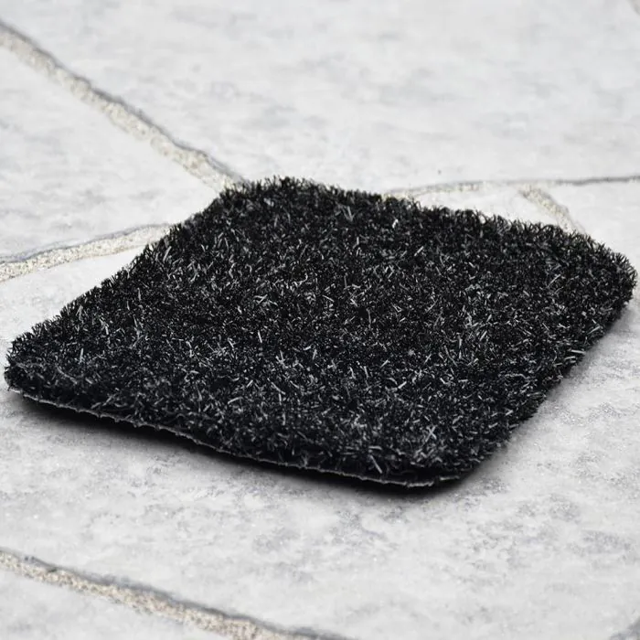 20mm Fancy Black Artificial Play Grass