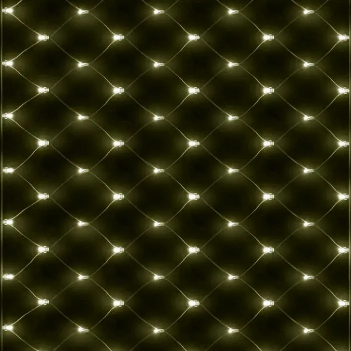 1.2 x 1.2m Chasing Net Christmas Light with 100 Warm White LEDs