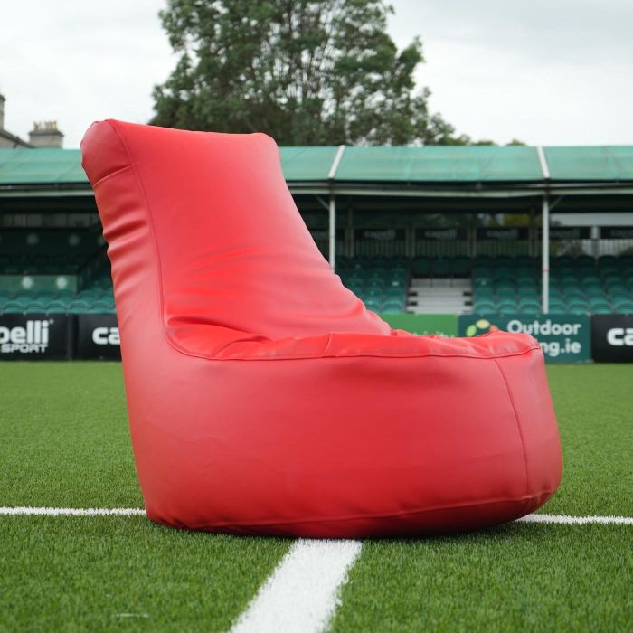 Lotus Bean Bag Chair - Red main product photo