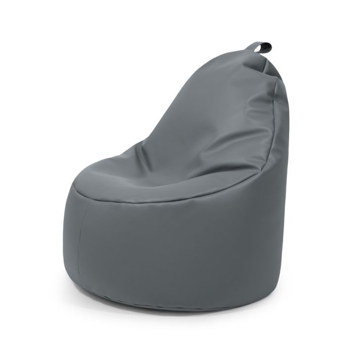 Scoop Bean Bag Chair - Grey main product photo