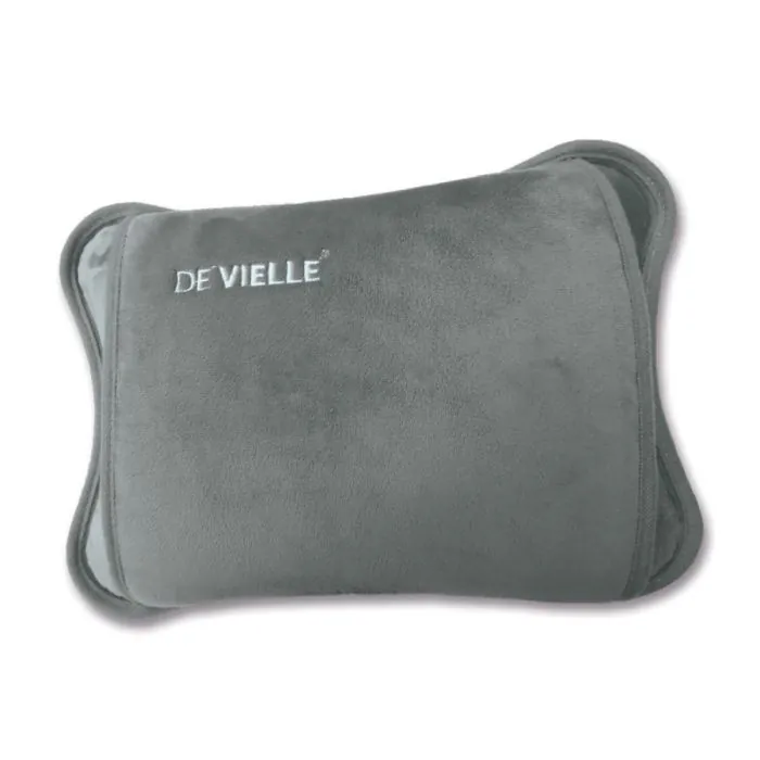 De Vielle Rechargeable Hot Water Bottle - Grey