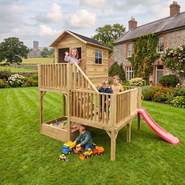 Little Glen Hubert Activity set with Short Red Slide main product photo