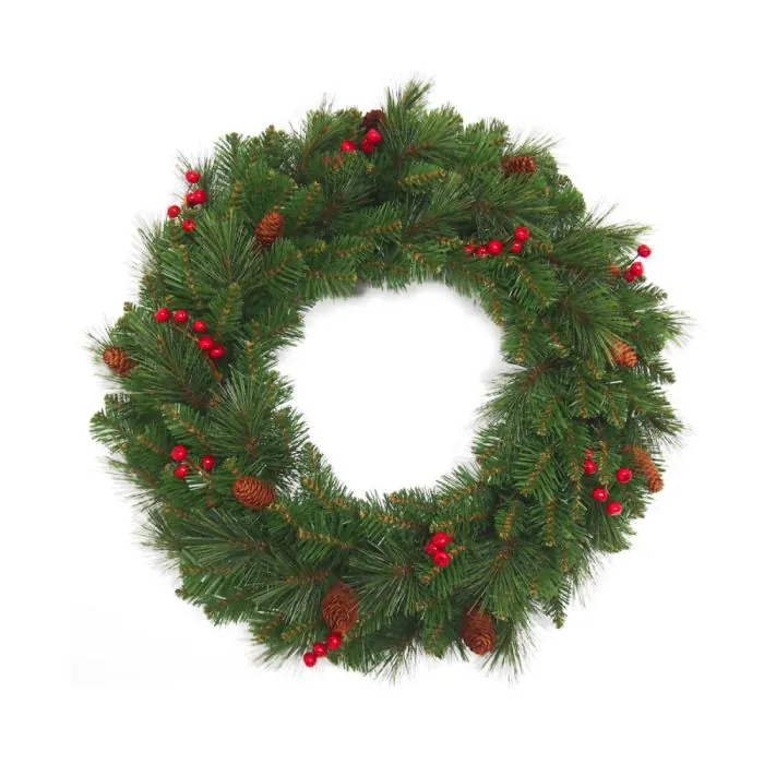 Everyday Collection 24" (60cm) Wreath Cones/Berries