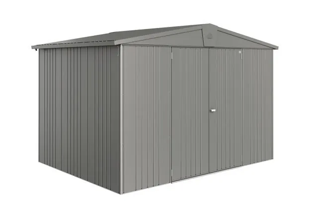Garden Shed - Europa - Metallic Quartz Grey - 5 - 316cm x 228cm x 209cm