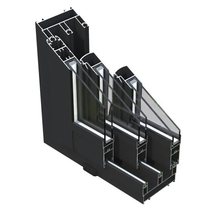 Andrea 11.2m (2.6m x 3.9m) Slide Plus Garden Room / Garden Office with Double Toughened Glass