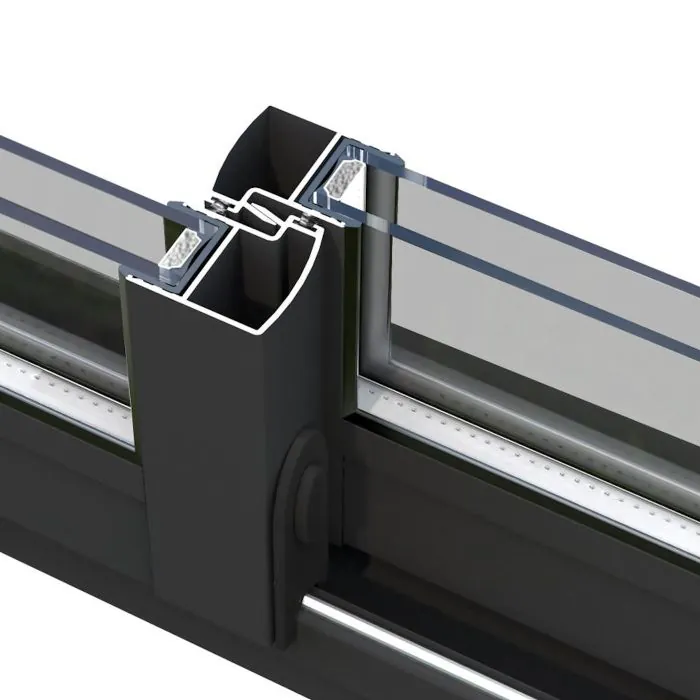 Andrea 11.2m (2.6m x 3.9m) Slide Plus Garden Room / Garden Office with Double Toughened Glass