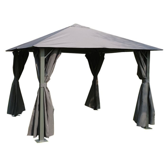 Highfield Gazebo 4m x 3m - Grey main product photo
