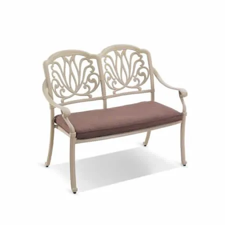 Capri Sahara Cast Aluminium Garden Bench