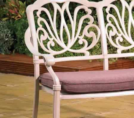 Capri Sahara Cast Aluminium Garden Bench