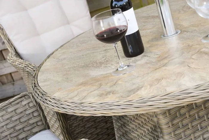 Heritage Tuscan 4 Seat Round Set