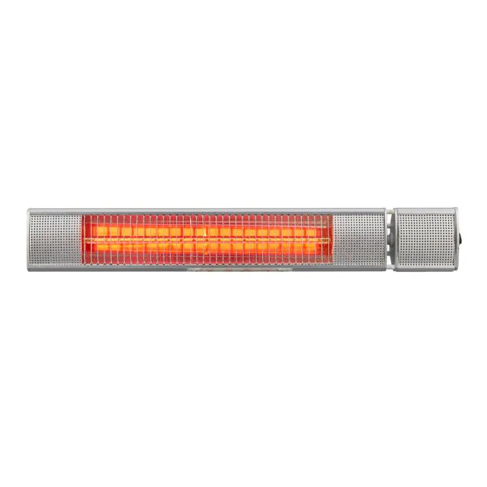Heatwave 2000W Gemini Heater with Pole and Base