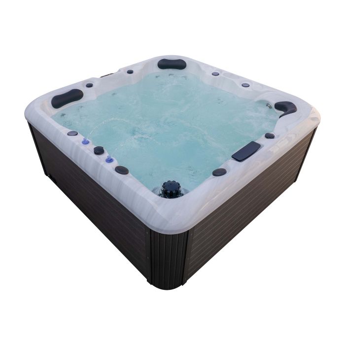 Orion-I Hot Tub - Silver and White main product photo