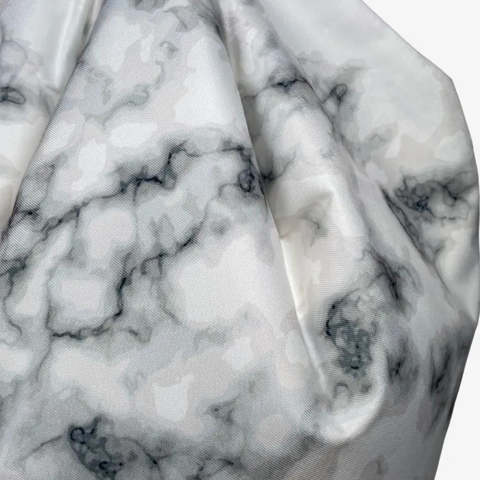 Kids Marble Print Beanbag - Grey