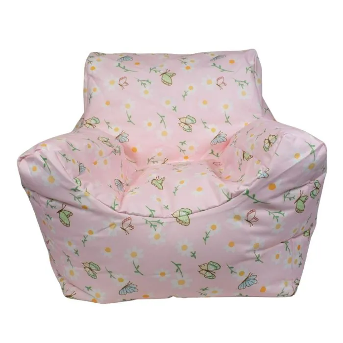 Funzee Kids Small Beanbag Chair - Butterfly