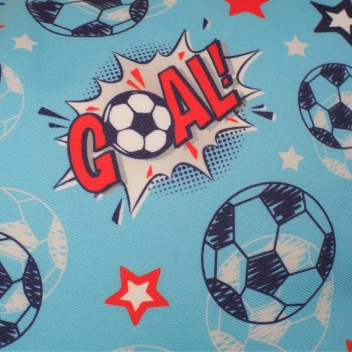 Funzee Kids Small Beanbag Chair - Blue Goal